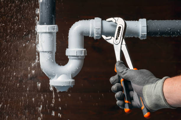 Professional Sewer Line Repair technician working in East Worcester, NY